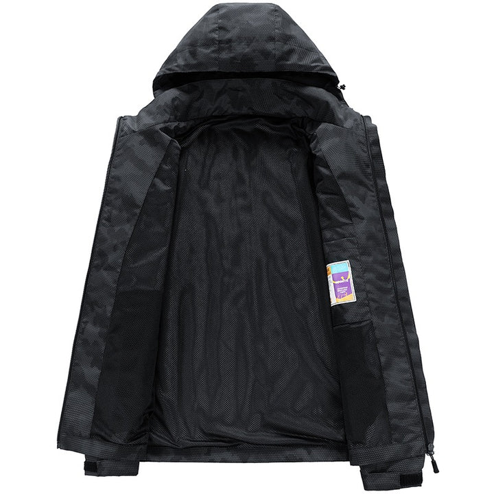 Herren Funktionale Regenjacke Drune