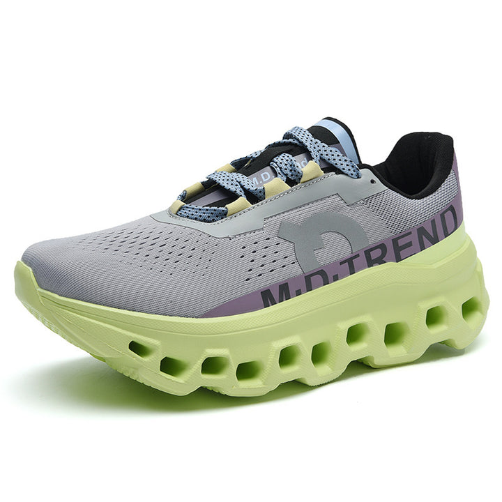 Unisex komfortable Performance-Laufschuhe mit extrahoher Dämpfung und belüftetem Mesh-Obermaterial Drune