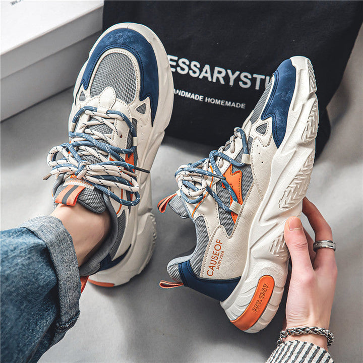 Damen Sportliche Sneakers mit federndem Obermaterial und rutschfester Sohle Drune