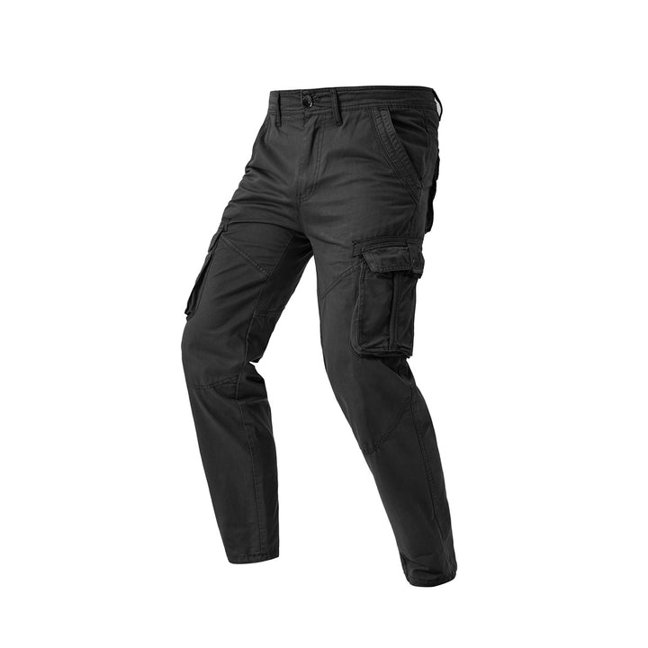 Herren Tapered Cargo‑Hose mit Mehrfachtaschen, Knieabnähern und Utility‑Details Drune