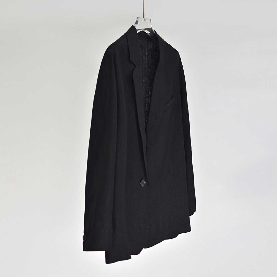 Damen Eleganter und lässiger Leinenblazer Drune