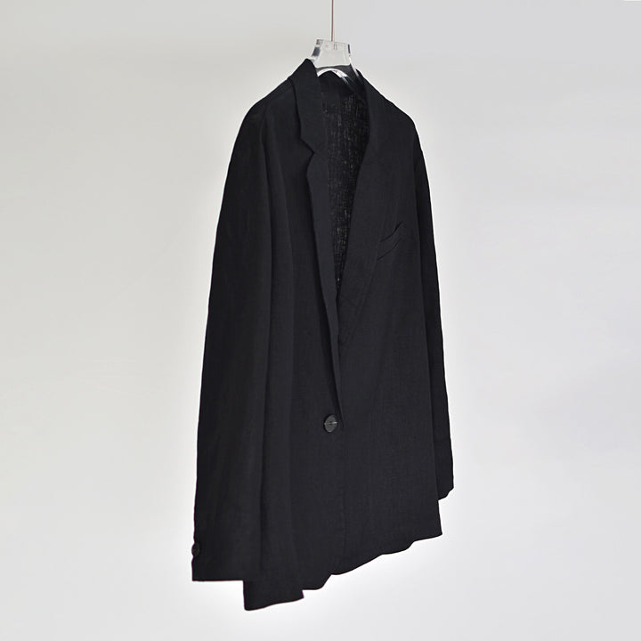 Damen Eleganter und lässiger Leinenblazer Drune