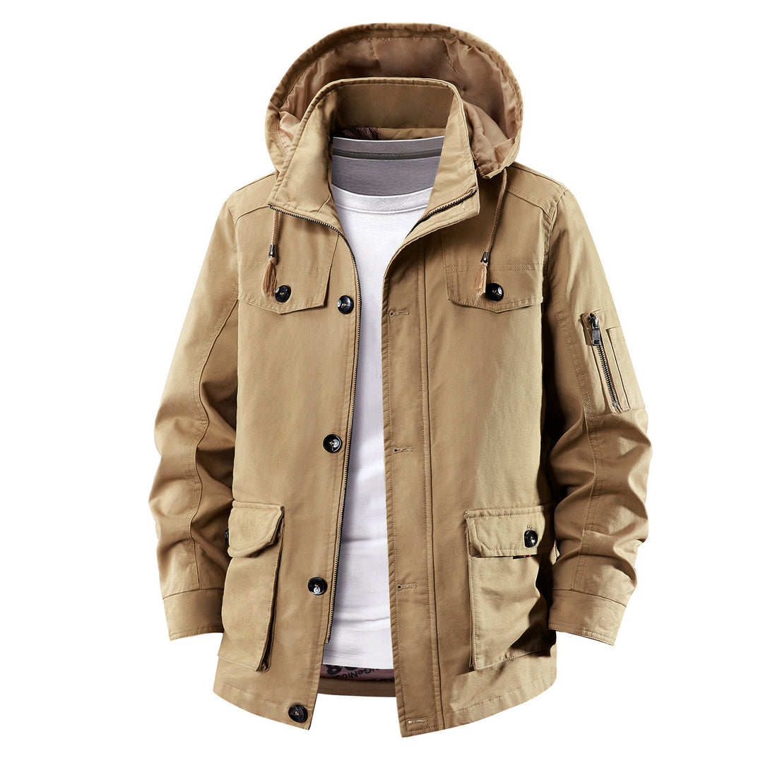 Herren Leichte Outdoor-Jacke mit praktischen Taschen Drune
