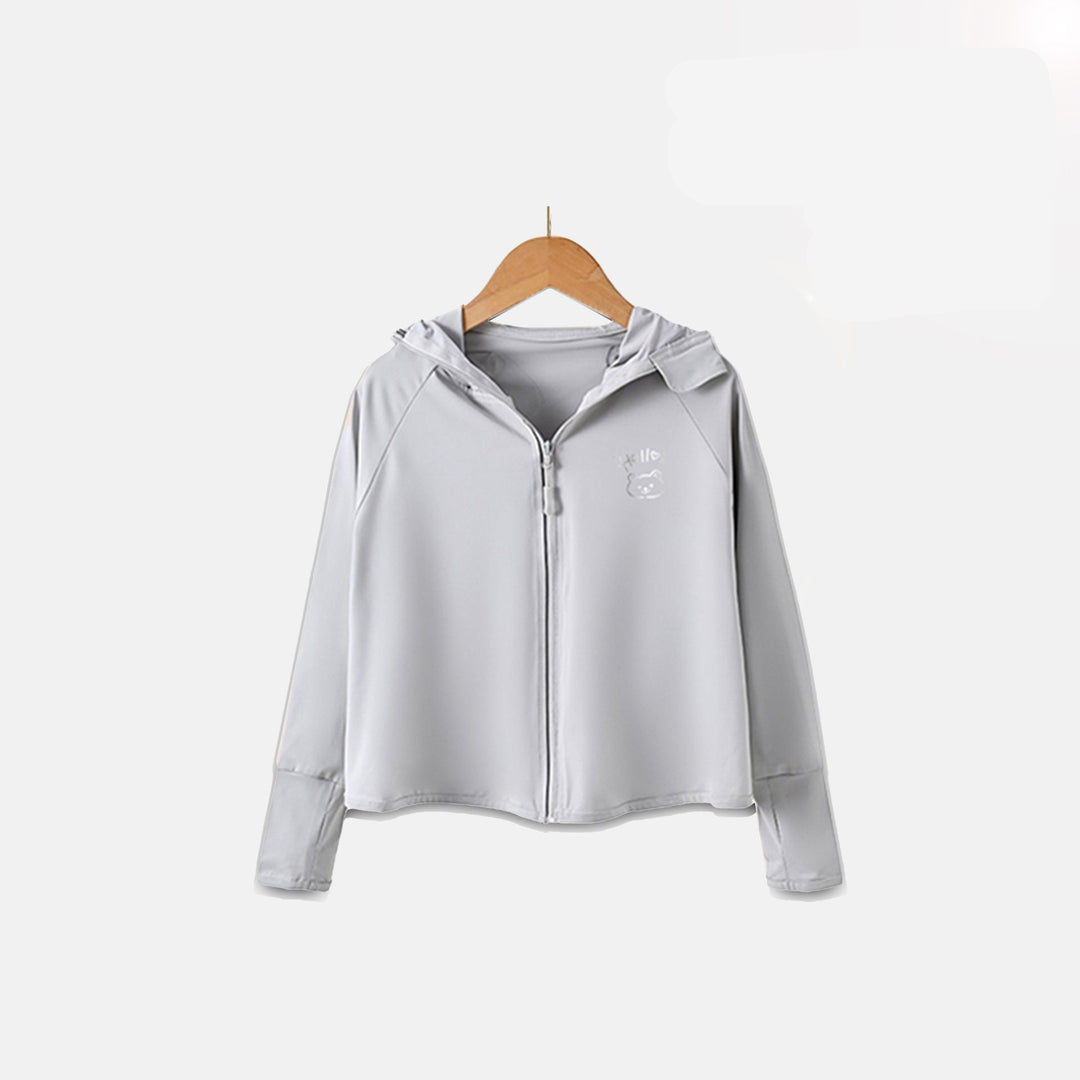 Damen Leichte Kapuzenjacke mit lässigem Schnitt Drune