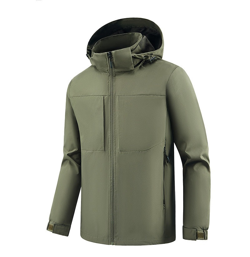 Herren Wasserdichte Outdoor-Jacke Drune