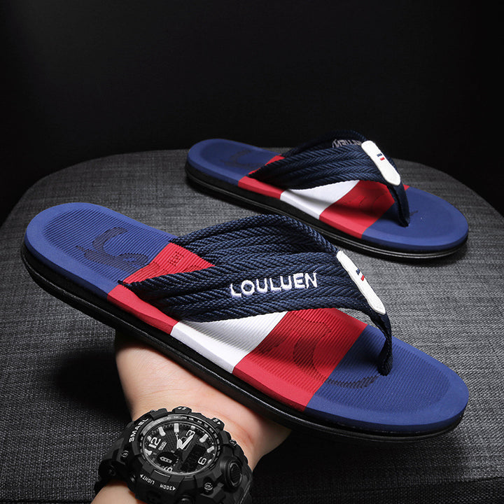Herren Bequeme Flip-Flop Sandalen Drune