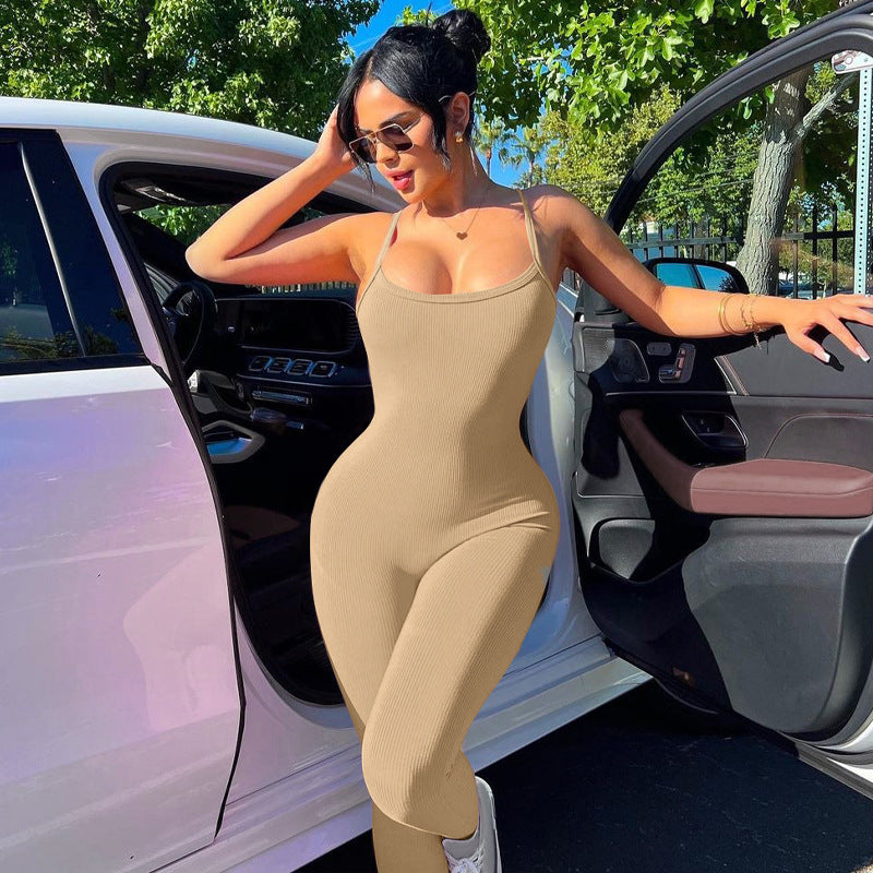 Damen Figurbetontes Jumpsuit Drune