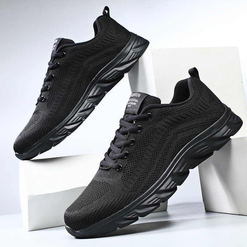 Unisex atmungsaktive leichte Strick-Sneaker mit dämpfender EVA-Sohle Drune