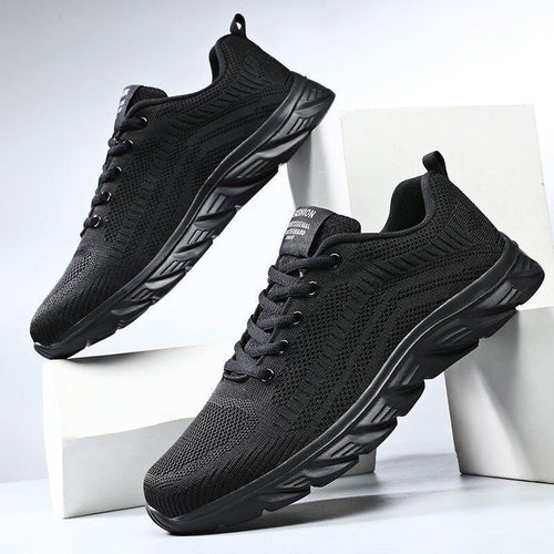 Unisex atmungsaktive leichte Strick-Sneaker mit dämpfender EVA-Sohle Drune