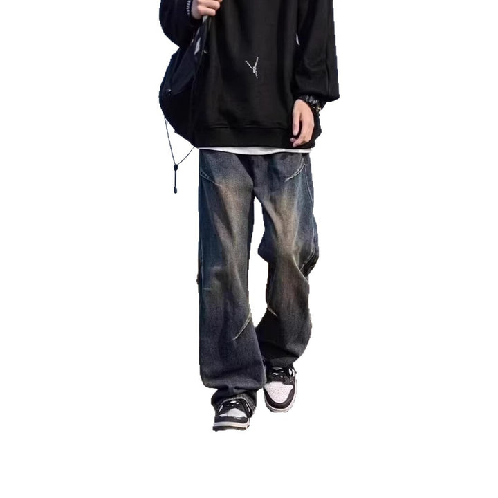 Herren Weitgeschnittene Jeans Drune