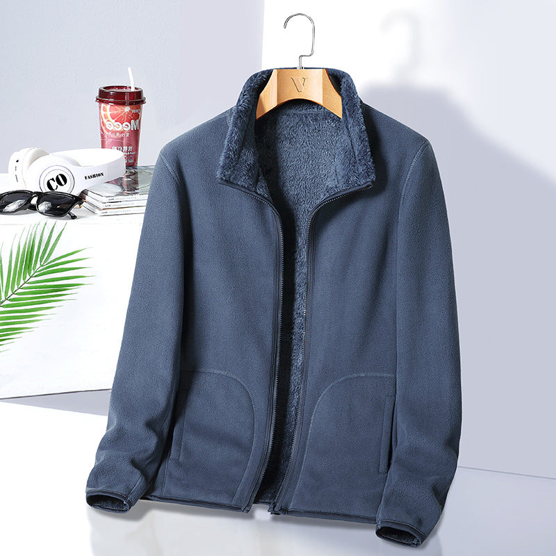 Damen Fleecejacke mit hohem Kragen Drune