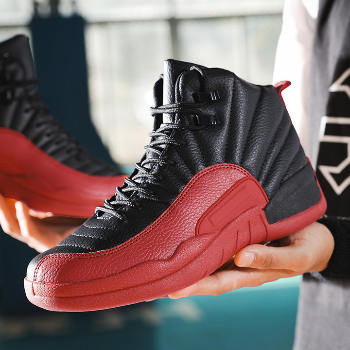 Herren Basketball-High-Top mit gepolstertem Knöchelkragen und robustem Gummiprofil Drune