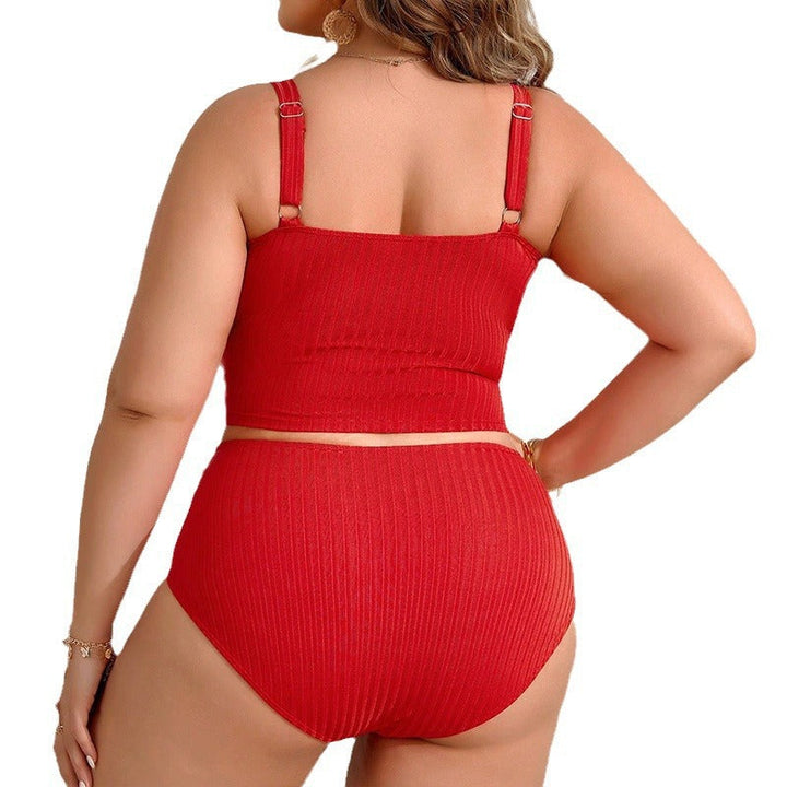 Damen Hochbundiger Bikini-Set Drune