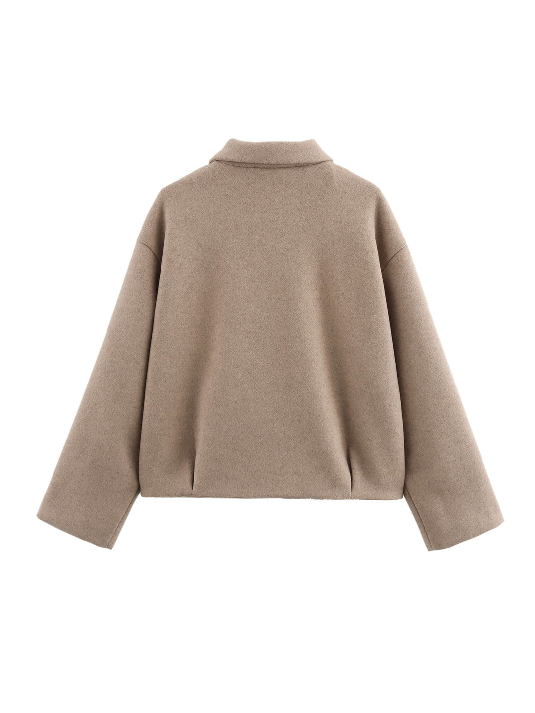 Damen sportliche Jacke mit hohem Kragen und Reißverschluss Drune