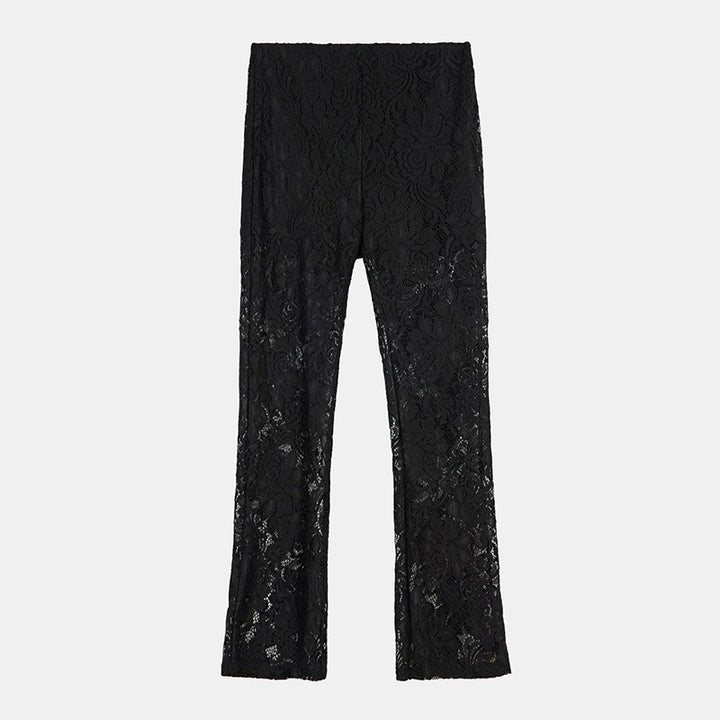 Damen Elegante Spitzenhose Drune