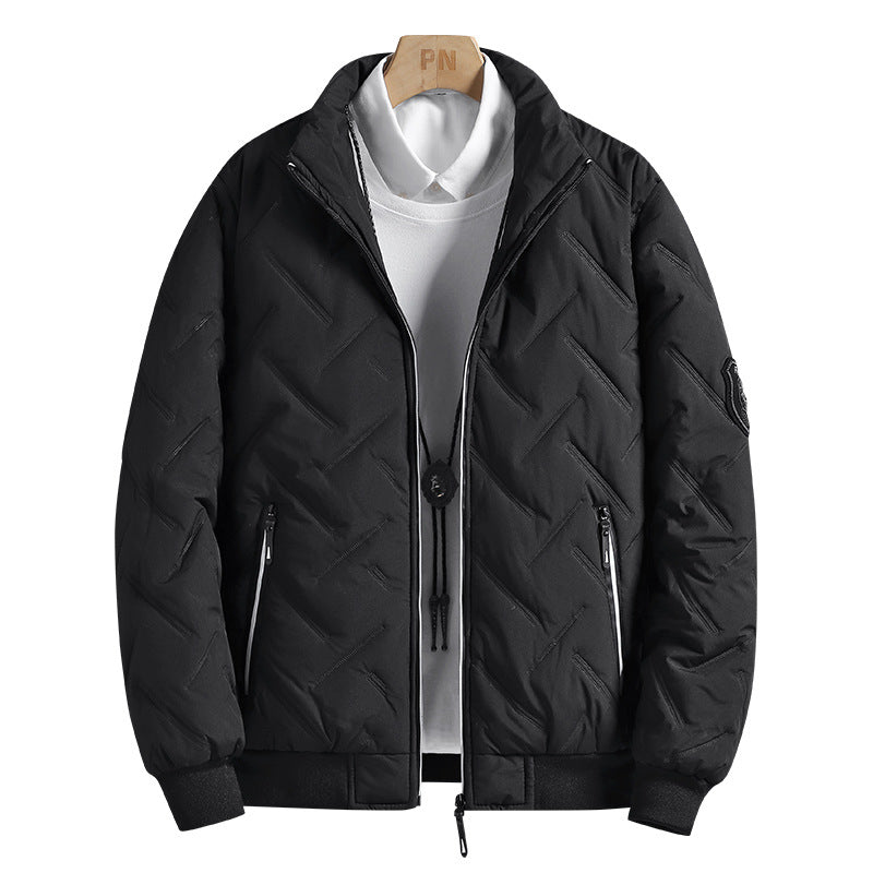 Herren Isolierte Steppjacke mit hochschließendem Kragen Drune