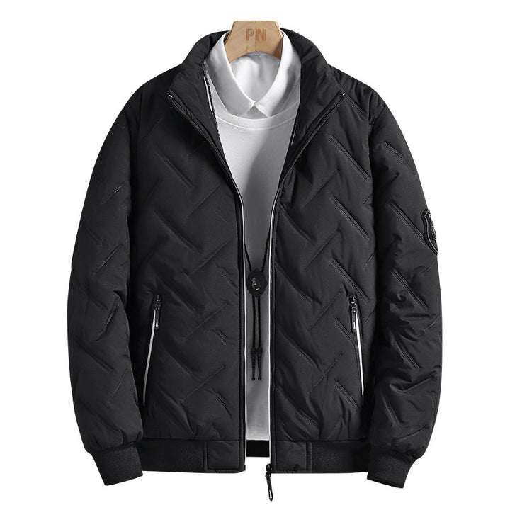 Herren Isolierte Steppjacke mit hochschließendem Kragen Drune