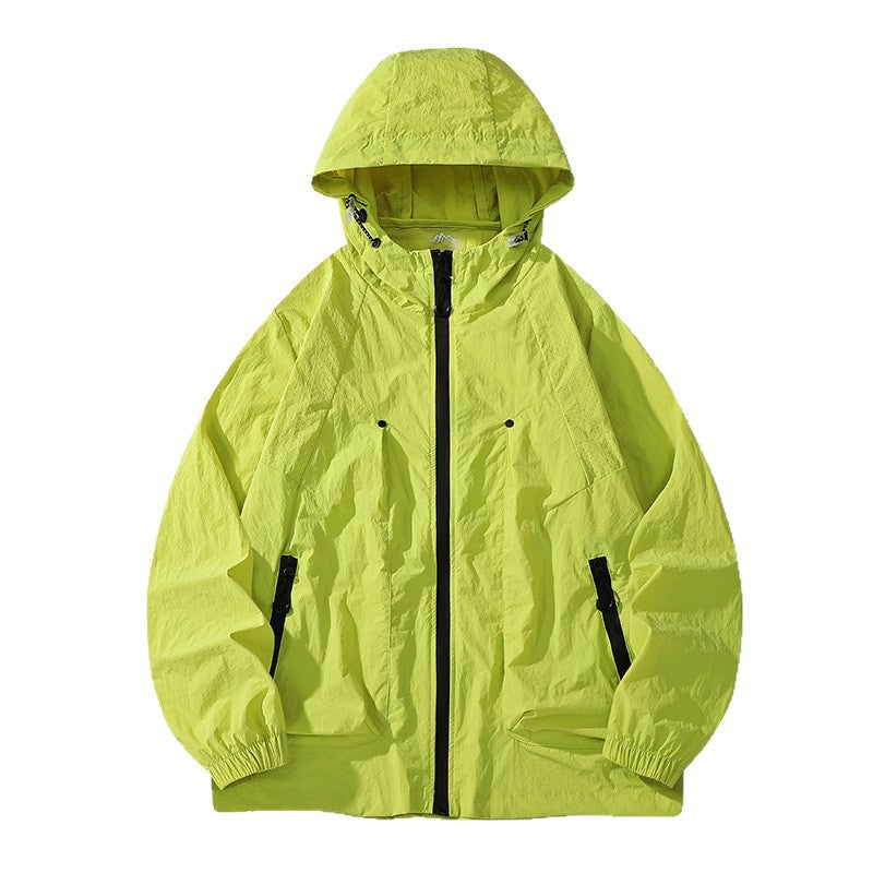 Herren Atmungsaktive Kapuzenjacke Drune