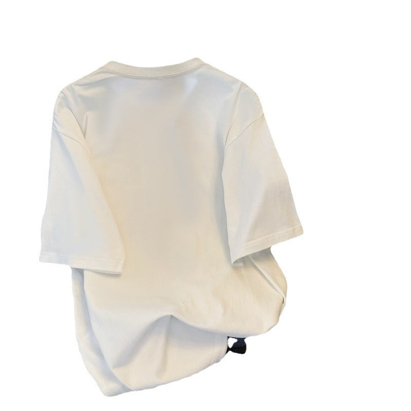 Damen T-Shirt mit kreativem Daisy Duck Druck Drune