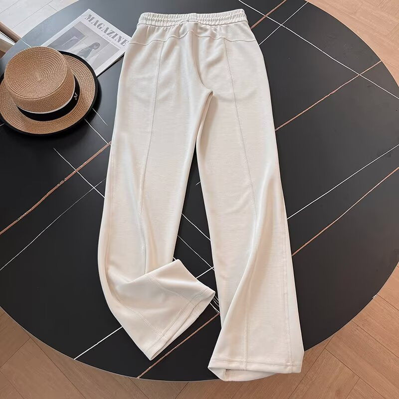 Damen Sportliche Freizeithose mit elastischem Bund und seitlichen Taschen Drune