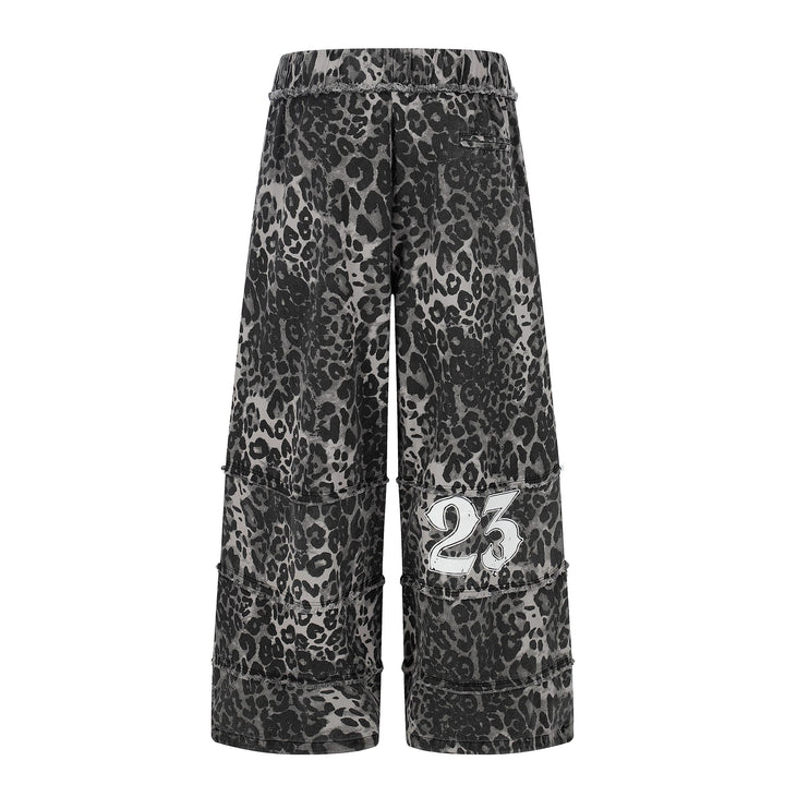 Damen Weite Cargo-Culotte-Shorts mit Fransenstufen und Totenkopf-Print Drune
