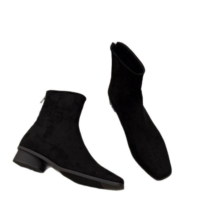 Damen Elegante Stiefeletten Drune