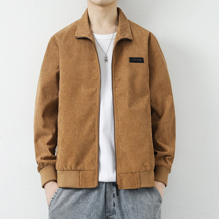 Herren Lässige Cordjacke Drune