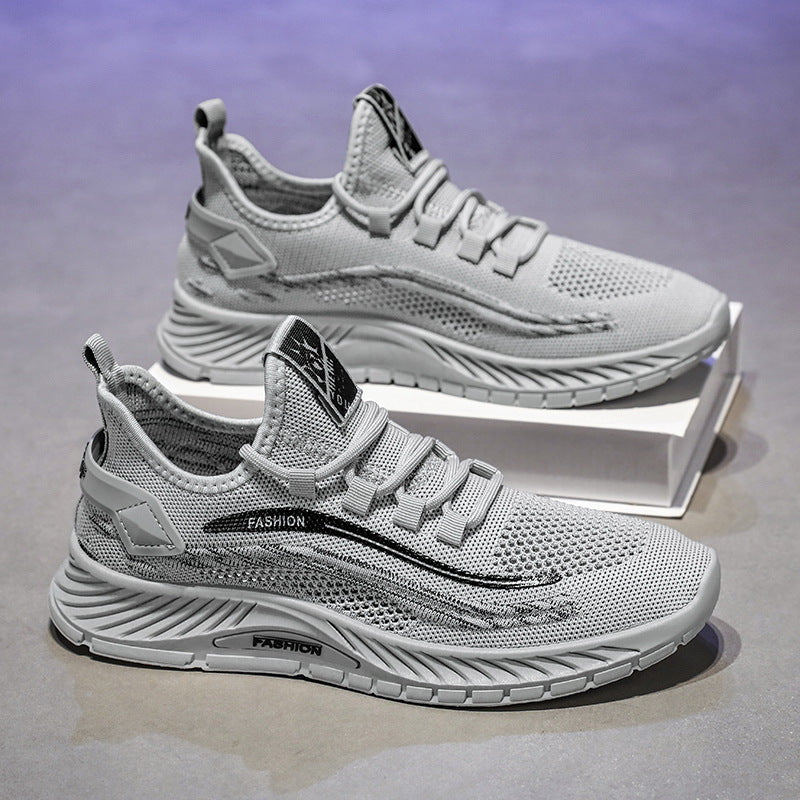 Damen Atmungsaktive Lifestyle-Sneaker mit rutschfester Laufsohle Drune