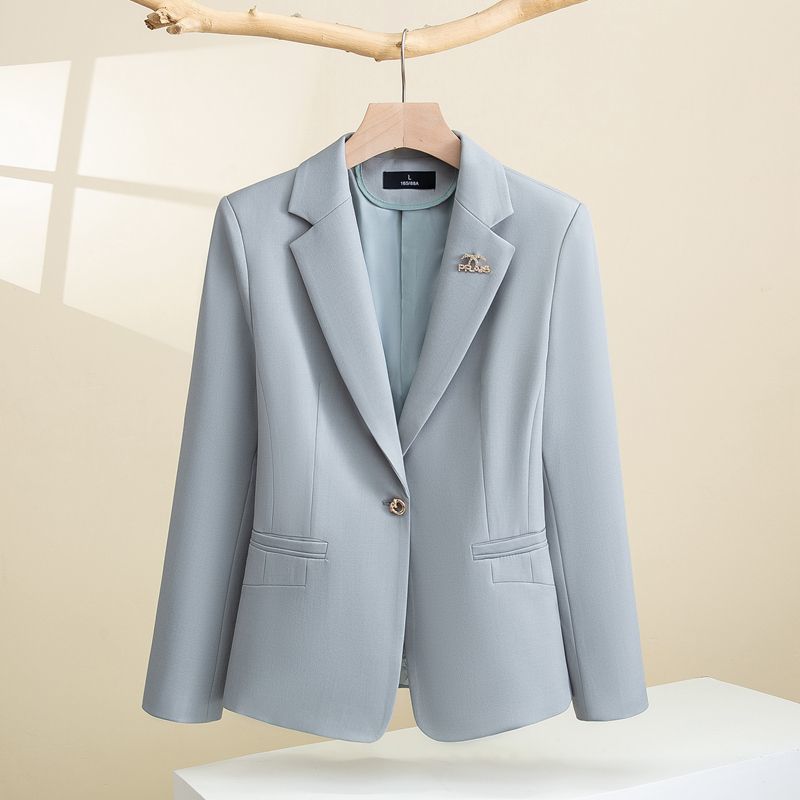 Damen Eleganter Blazer mit strukturiertem Design und schmaler Passform Drune