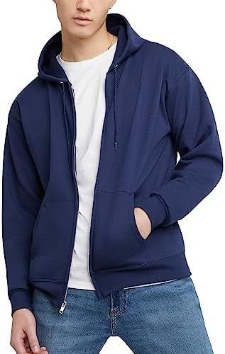 Herren sportlicher Reißverschluss-Hoodie mit seitlichen Taschen Drune