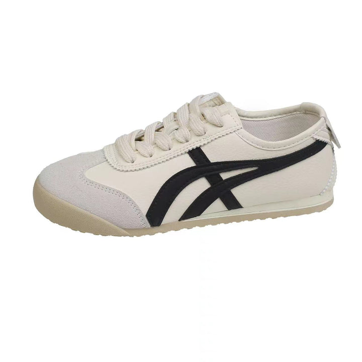 Damen Sportliche Sneakers im Retro-Design mit kontrastierenden Farbakzenten Drune