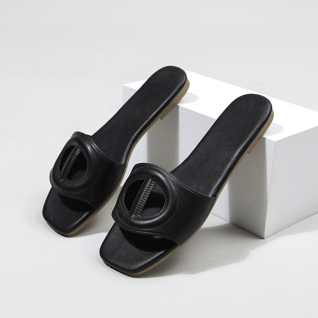Damen Schlappen im minimalistischen Design Drune