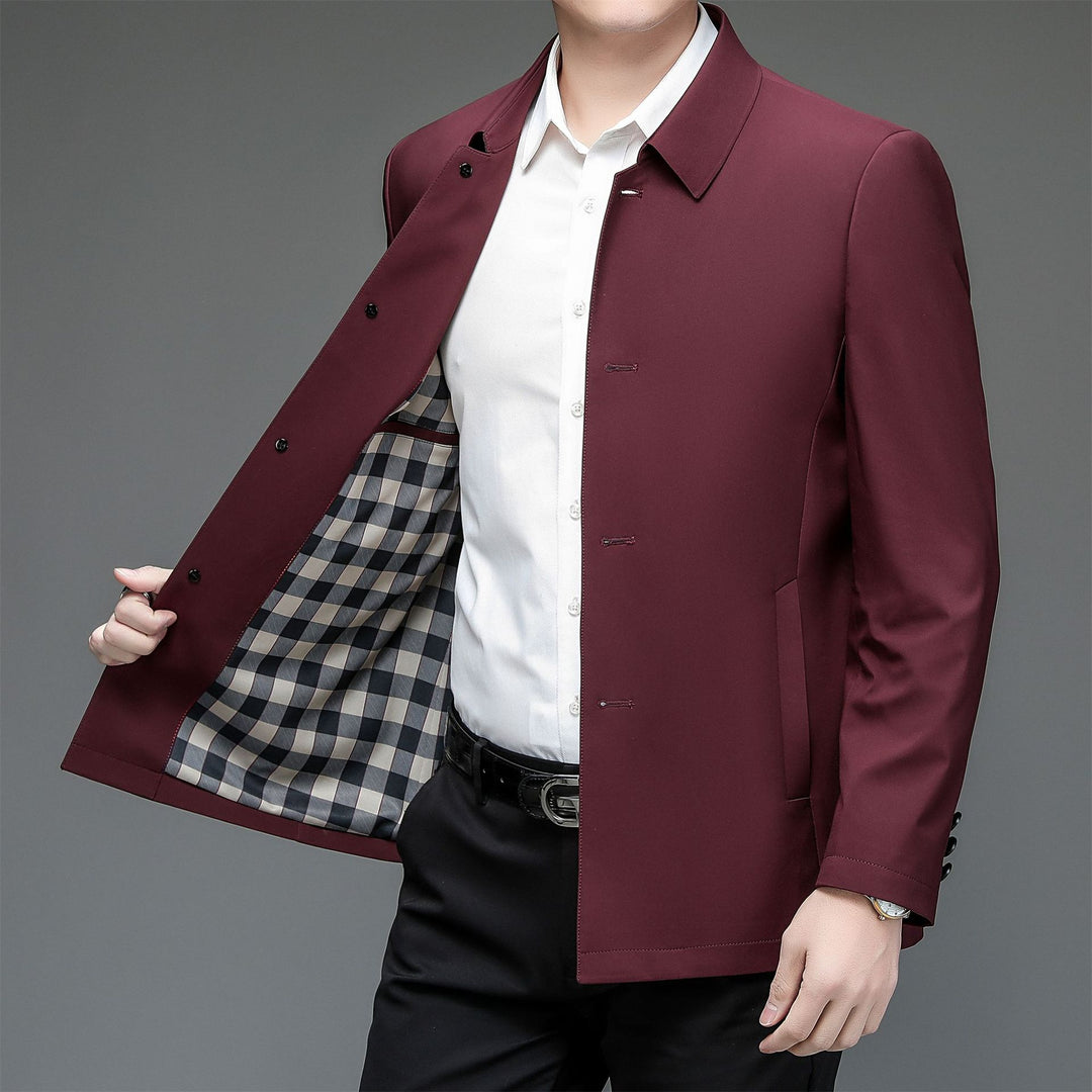 Herren leichte Übergangsjacke mit modernem Schnitt und praktischen Funktionalitäten Drune