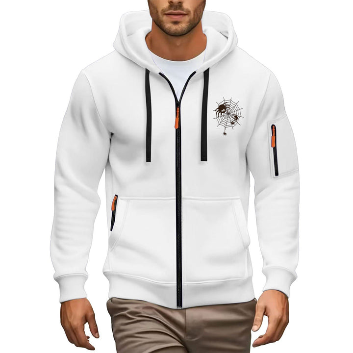 Herren Hochwertiger Zip-Hoodie Drune