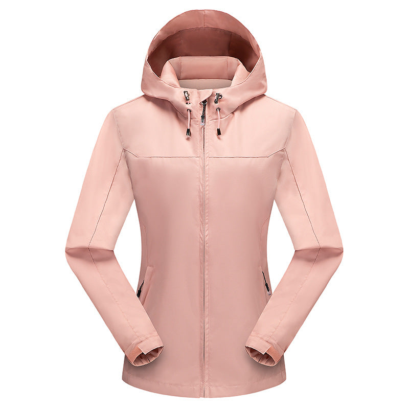 Herren Ultraleichter Ripstop-Kapuzenblouson mit wind- und wasserabweisender Membran Drune