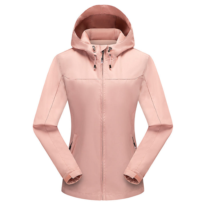 Herren Ultraleichter Ripstop-Kapuzenblouson mit wind- und wasserabweisender Membran Drune