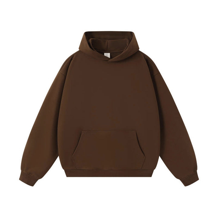Unisex Oversize-Kapuzenpullover mit Kängurutasche und Raglanärmeln Drune
