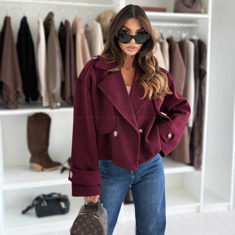 Damen Modische Kurzjacke Drune