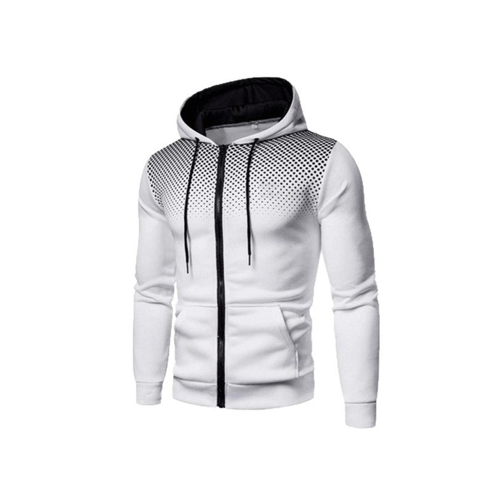 Herren Sportlicher Kapuzenpullover mit stylischem Grafikdesign Drune
