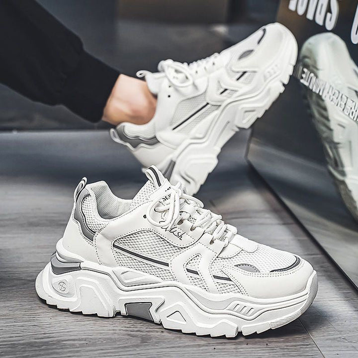 Damen Sportliche Sneaker mit atmungsaktivem Obermaterial und dämpfender Sohle Drune