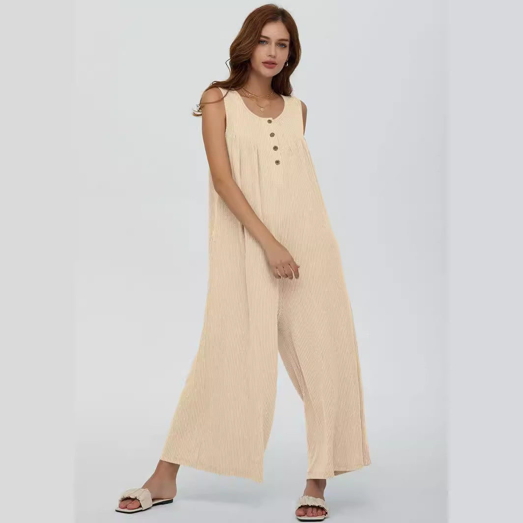 Damen lässiger Jumpsuit Drune