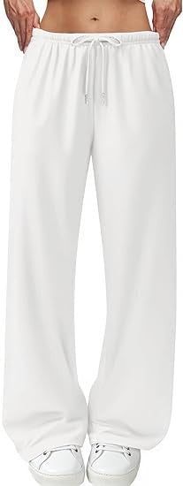 Damen luftige Freizeithose mit Kordelzug Drune