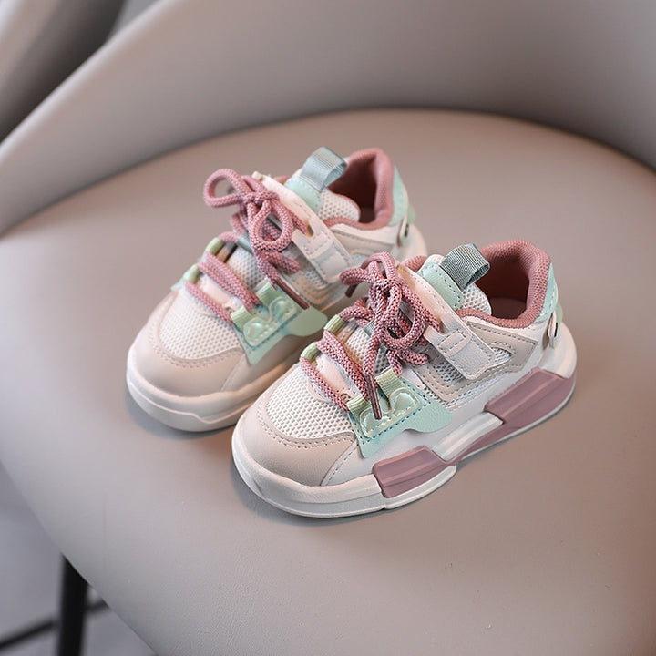 Damen Gepolsterte Freizeit‑Sneaker mit Mesh‑Einsätzen und dämpfender Plateausohle Drune