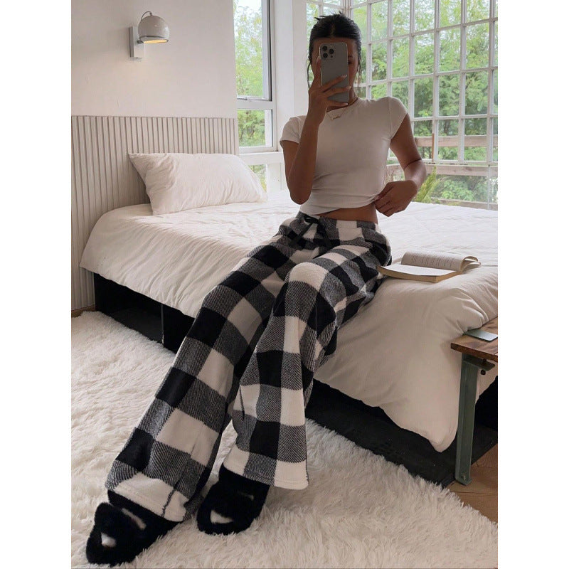 Damen Bequeme Hosen mit Leopardenmuster Drune