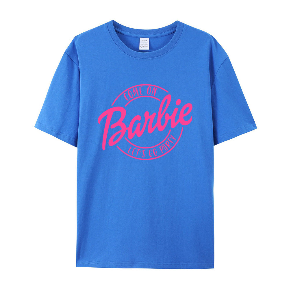 Drune | Retro Party Barbie Print T-shirt