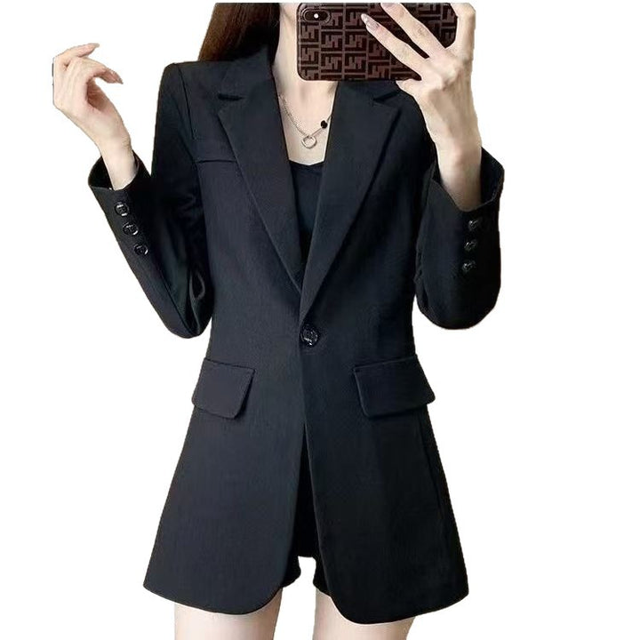 Damen Elegante und vielseitige Blazerjacke Drune
