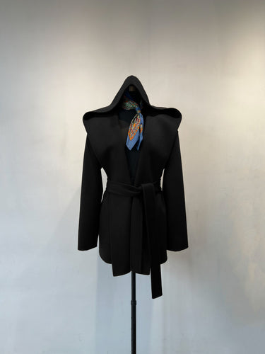 Damen Chic Übergroßer Wickelmantel Drune