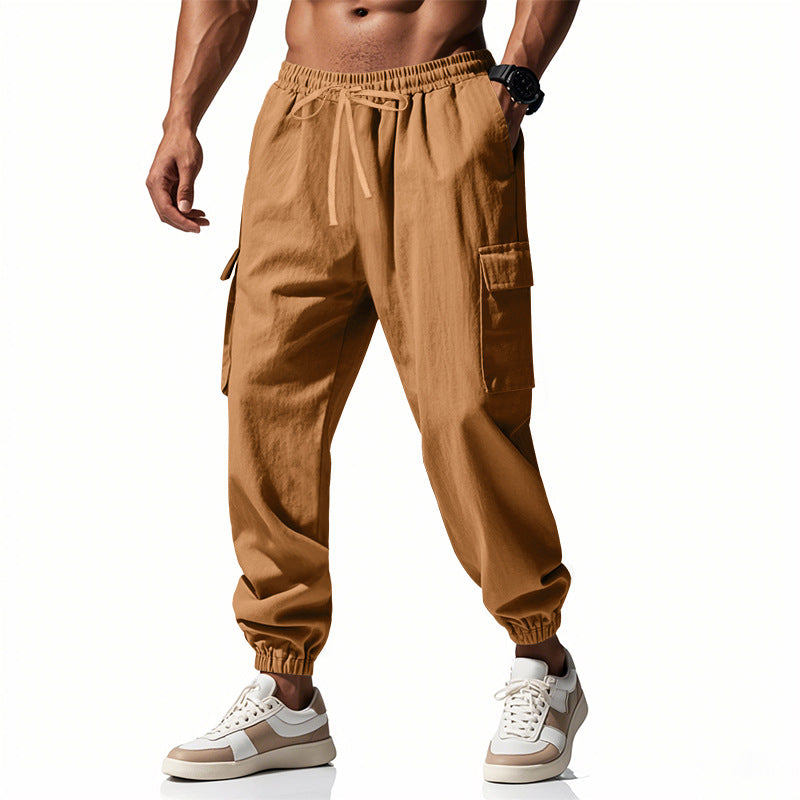 Herren Cargo-Hose mit elastischem Bund und praktischen Seitentaschen Drune