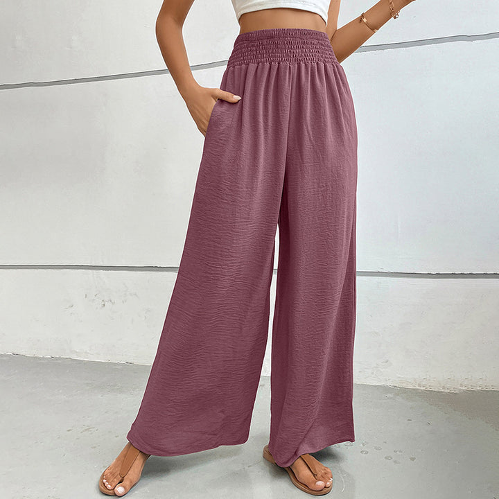 Damen Elegante Weite Sommerhose Drune