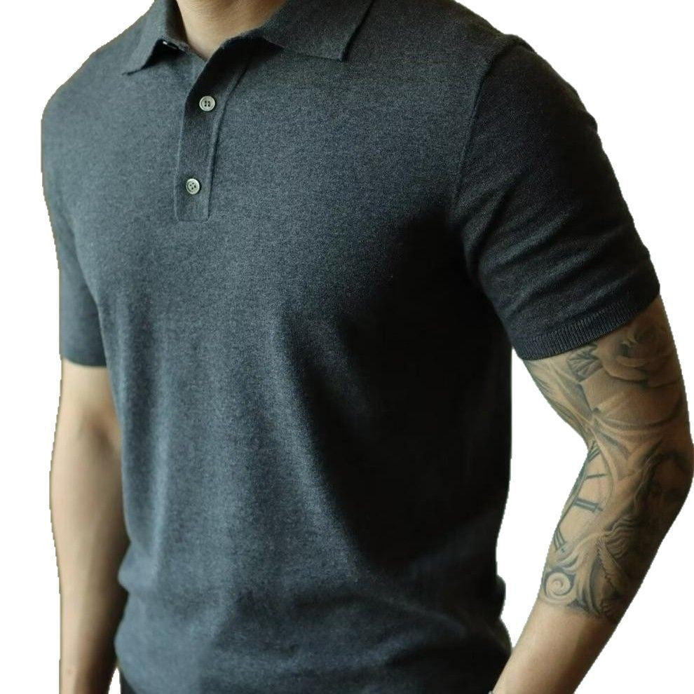 Herren Kurzarm Poloshirt aus hochwertiger Baumwolle Drune